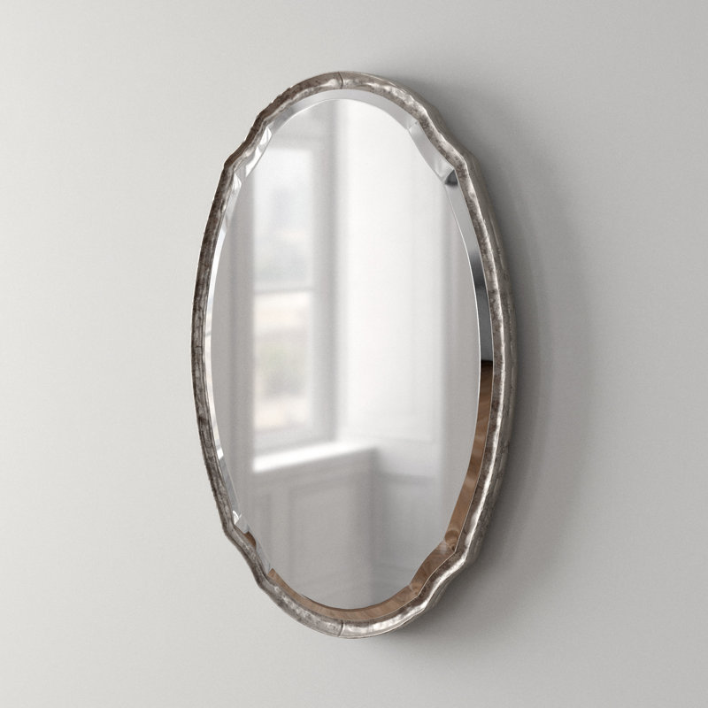 Kelly Clarkson Home Amiens Oval Metal Wall Mirror & Reviews Wayfair